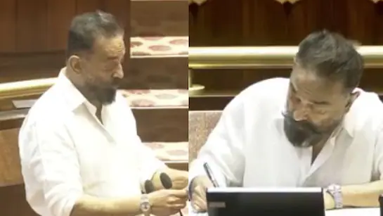 Kamal Haasan Makes Parliament Debut