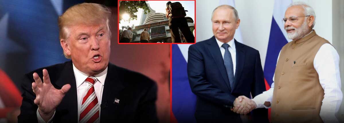Trump slams russia india friendship