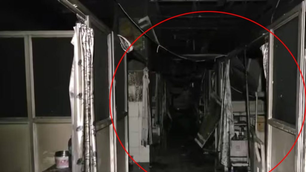 Fire Accident in Hospital