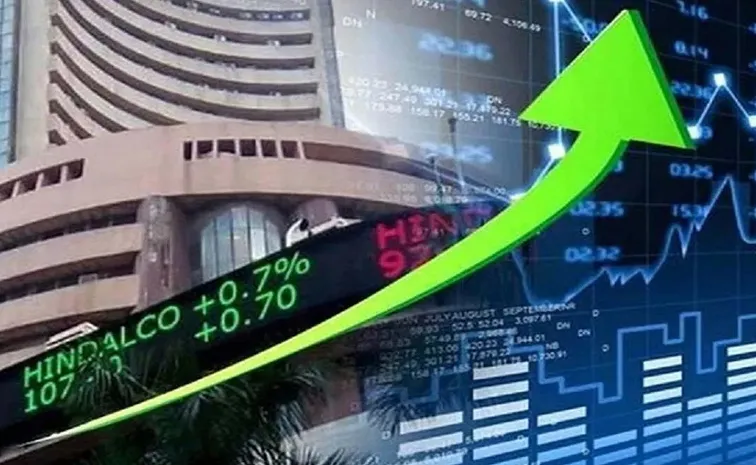 Stock market ends in profit