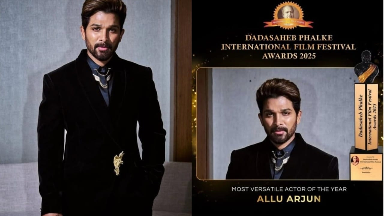 Allu Arjun Honoured as Most Versatile Actor