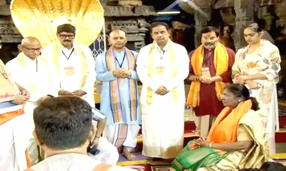 Droupadi Murmu Visits Tirumala