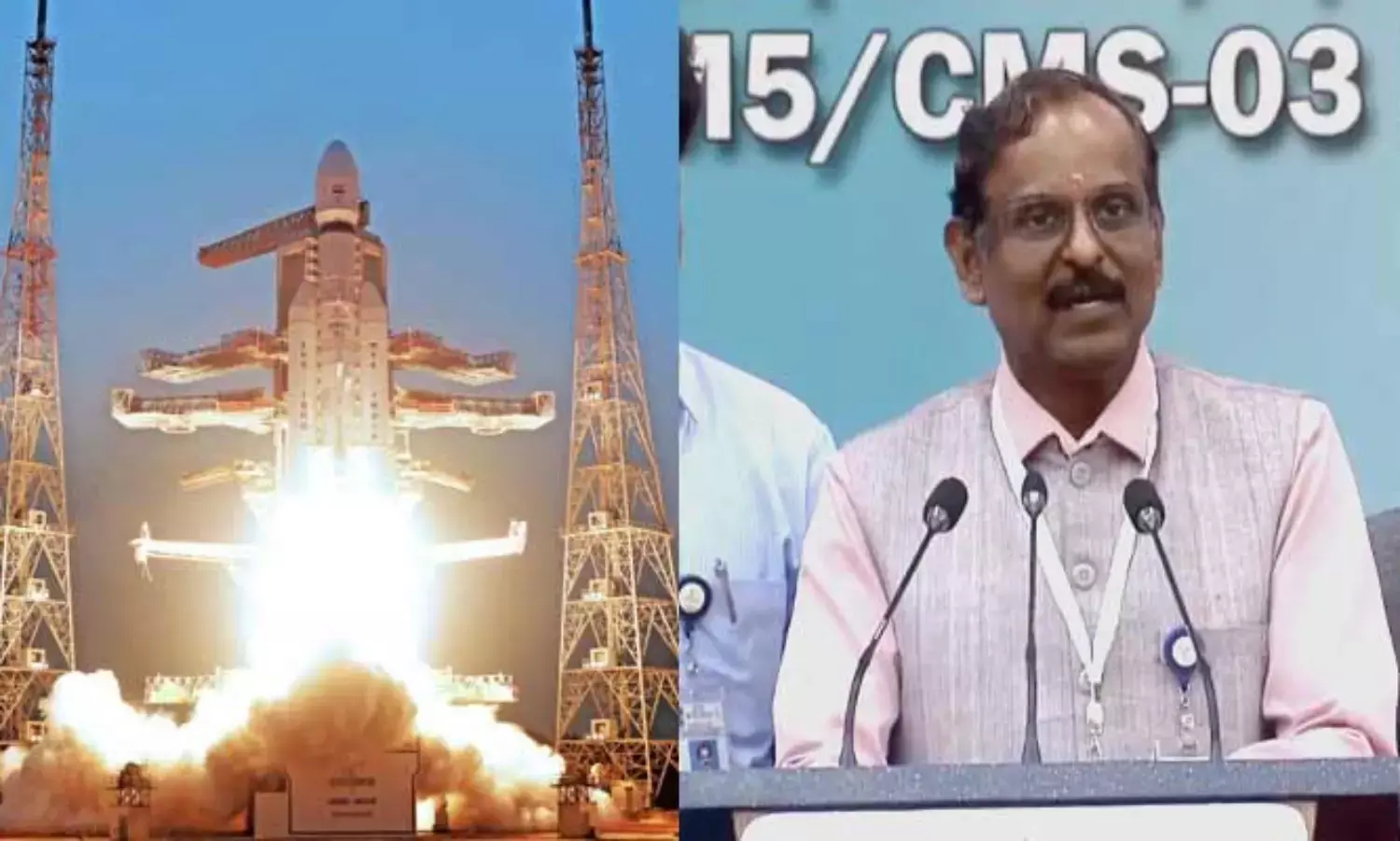 Isro Lvm3 M5 Mission Successful