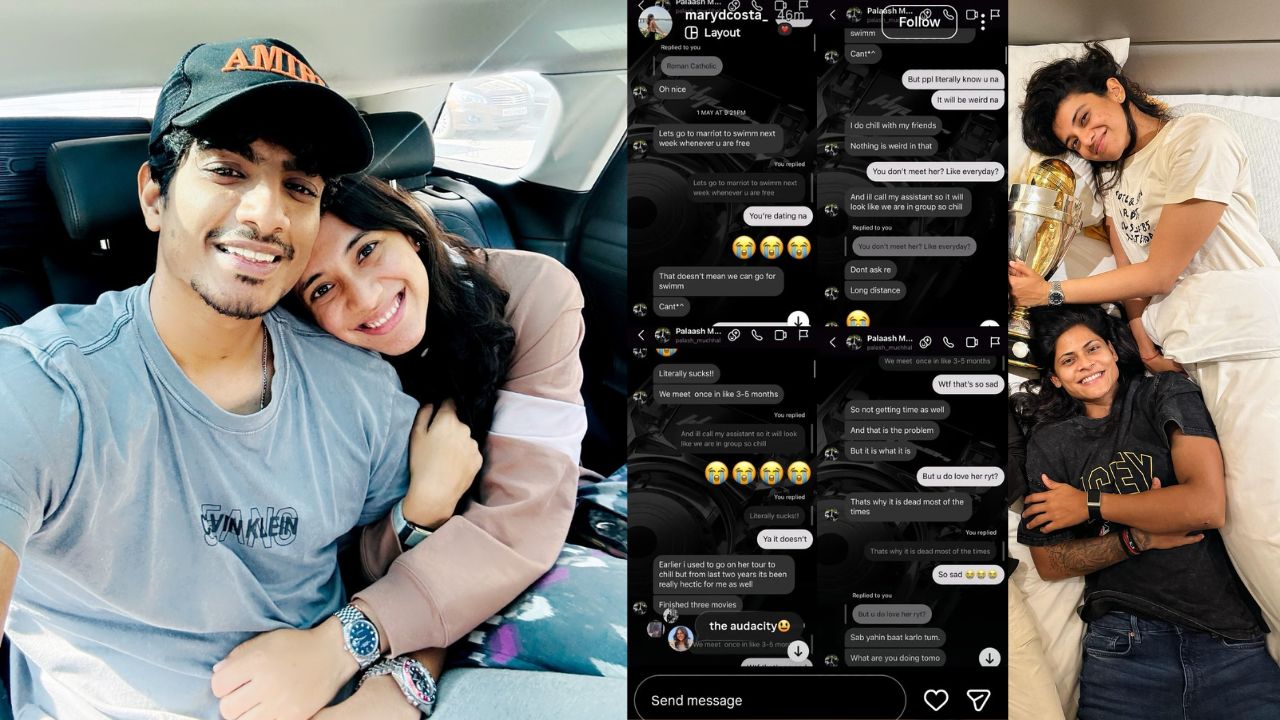 Smriti Mandhana Palash Muchhal Controversy