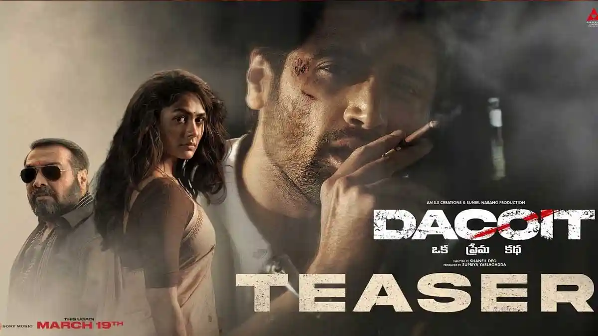 Adivi Sesh Dacoitteaser