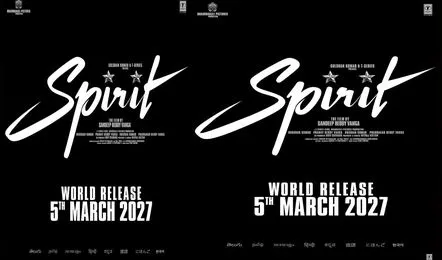 Prabhas Spirit Release Date