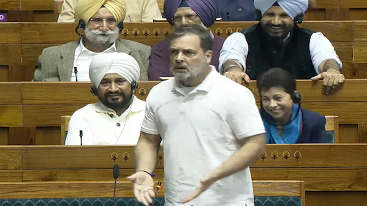 Rahul Gandhi Spech In Lok Sabha