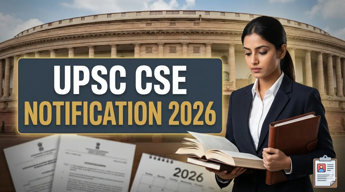 UPSC CSE Notification 2026