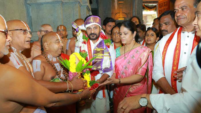 CM Attends at Bhadrachalam