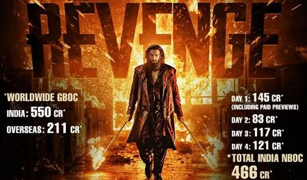 Dhurandhar 4 days Collections