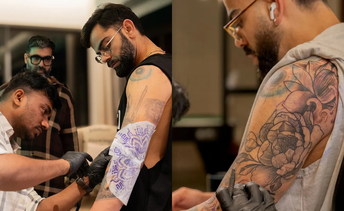 Virat Kohli New Tattoo