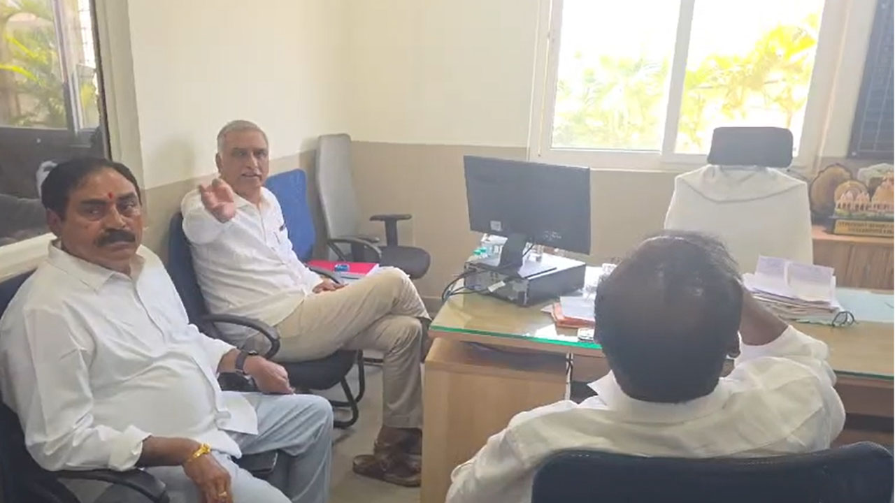 Harish Rao Arrest Parigi