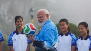 Pm Modi Plays Football: సిక్కింలో ప్రధాని మోడీ పర్యటన…