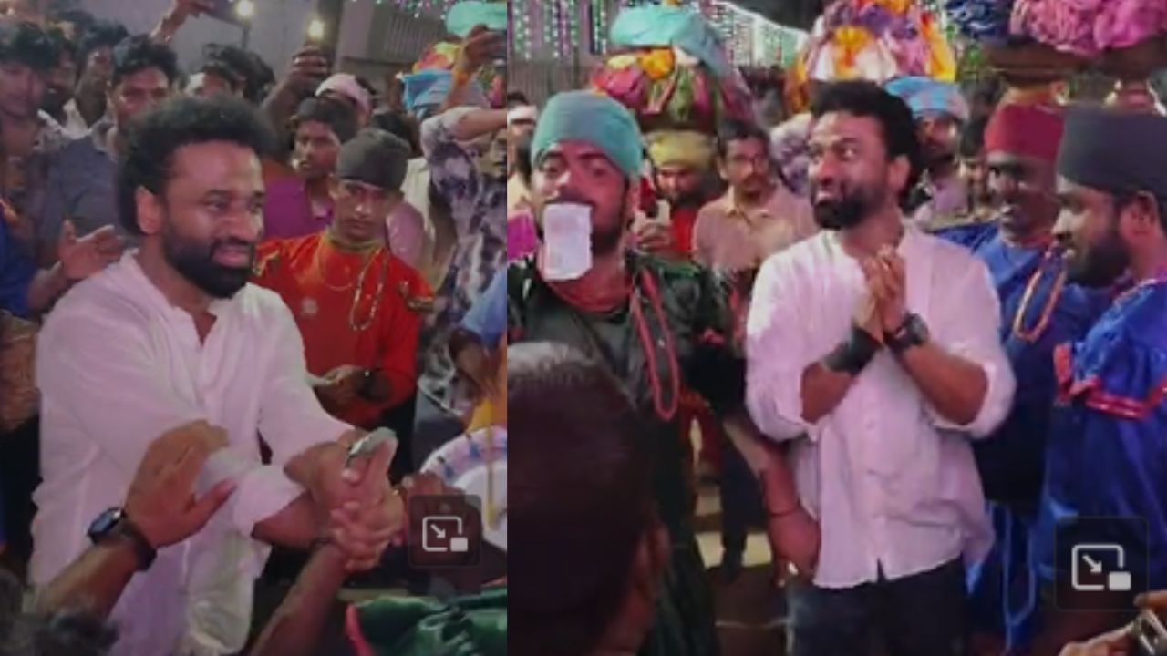 DSP Attends Poleramma Jatara