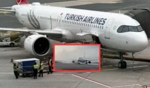 Turkish Airlines Plane Catches Fire: రన్‌వేపై మంటల్లో చిక్కుకున్న విమానం…