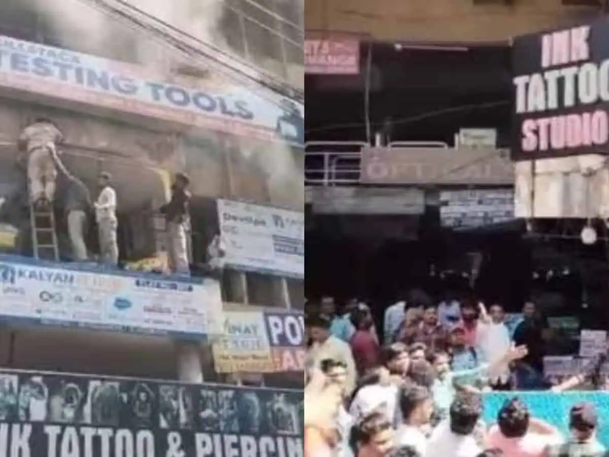 Ameerpet Major Fire Accident