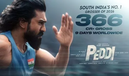 Peddi Box Office Collection Day 9