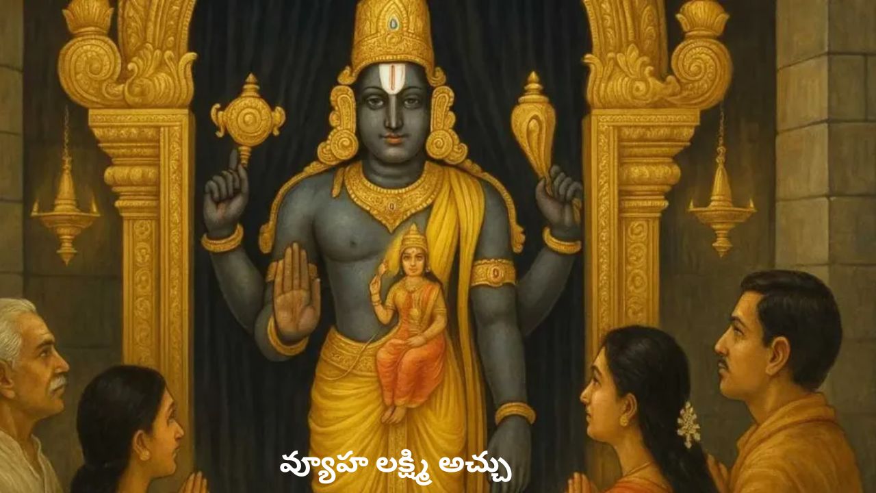 Vyuha Lakshmi Achu In Tirumala
