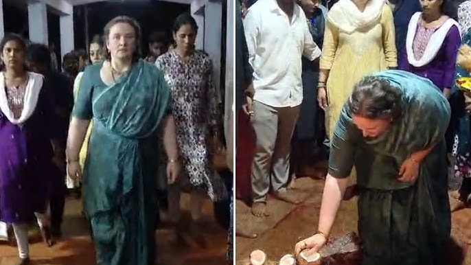 Anna Lezhneva Visits Tirumala