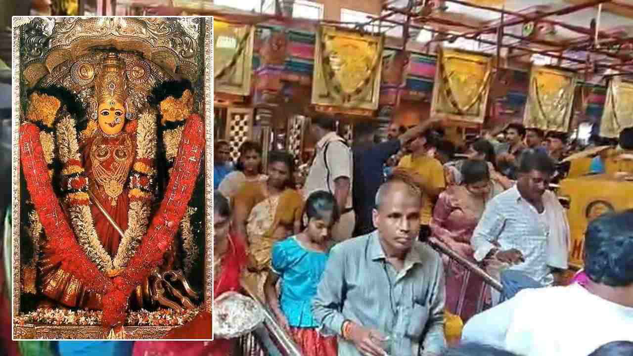 Heavy Devotee Rush At Vijayawada