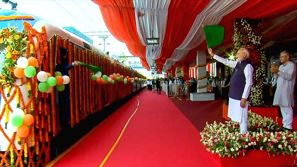 PM Modi launches first hydrogen train