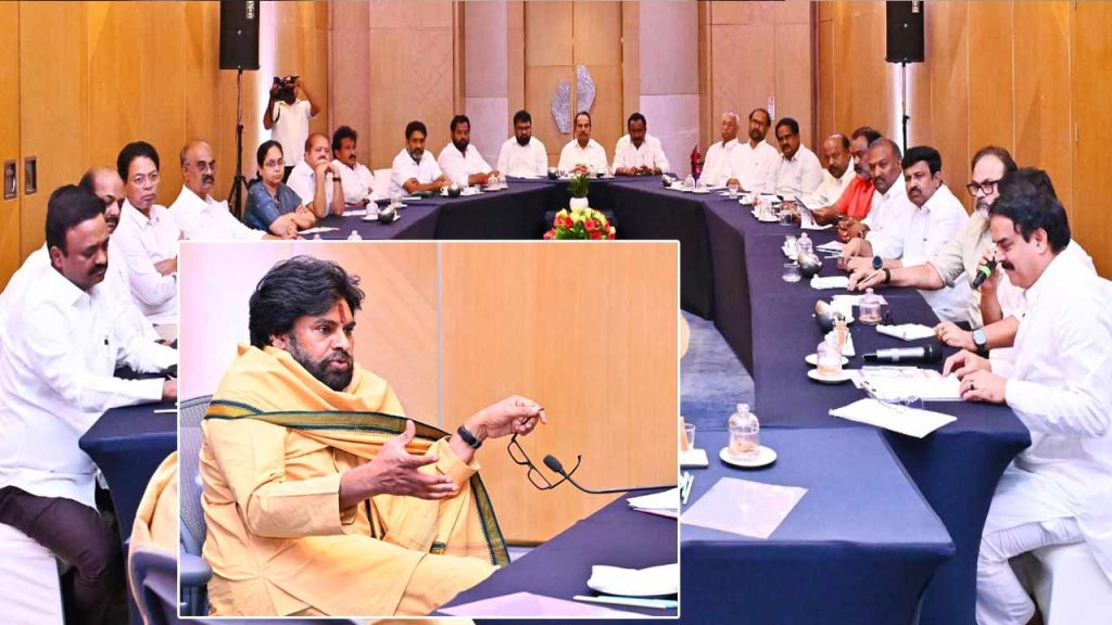 Pawan Kalyan Directs Jana Sena