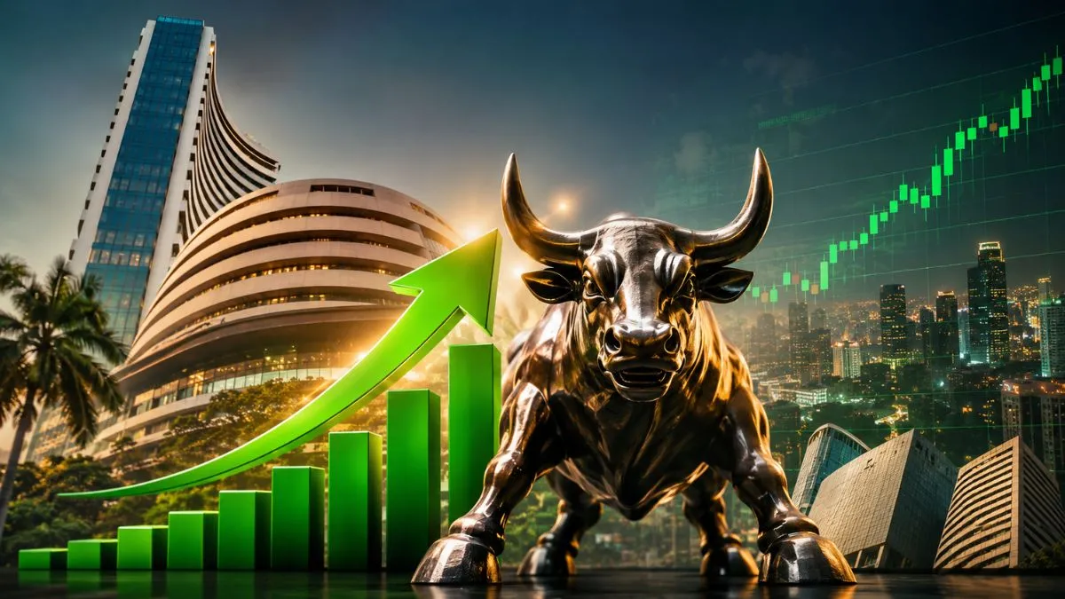 Sensex nifty surge with gains