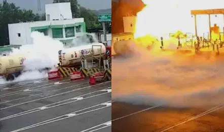 Up Lpg Tanker Explosion