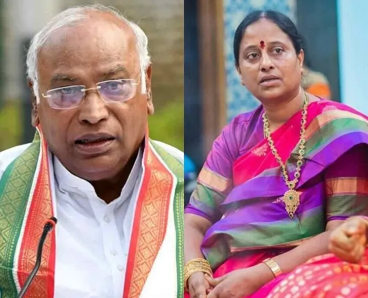 Mallikarjun Kharge Meeting Daughter