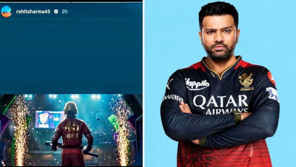 Rohit Sharma Red Jersey
